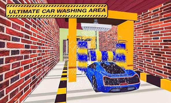 Gas Station & Cars Wash Advanced Construction Game screenshot 1