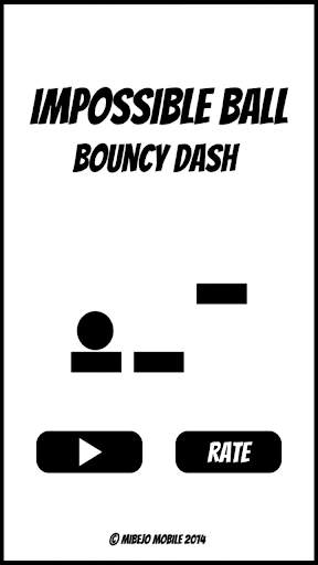 Impossible Ball - bouncy dash скриншот 1