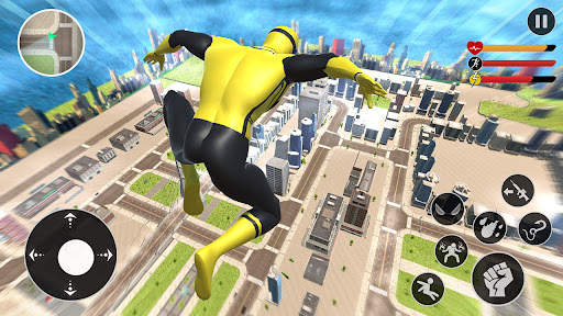 Crime City: Rope Hero Fight स्क्रीनशॉट 2