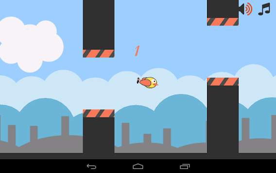 Flappy Bot Bird screenshot 1