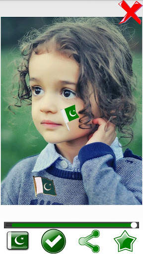 Paint Flag On Face screenshot 5