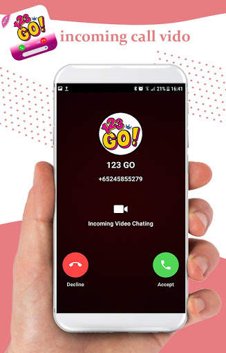 Funny call 123 GO Challenge - fake live video screenshot 7