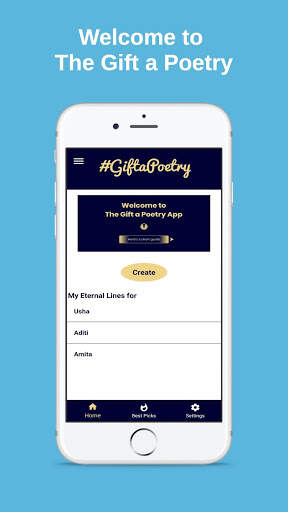 Gift a Poetry - Poetry Maker screenshot 1