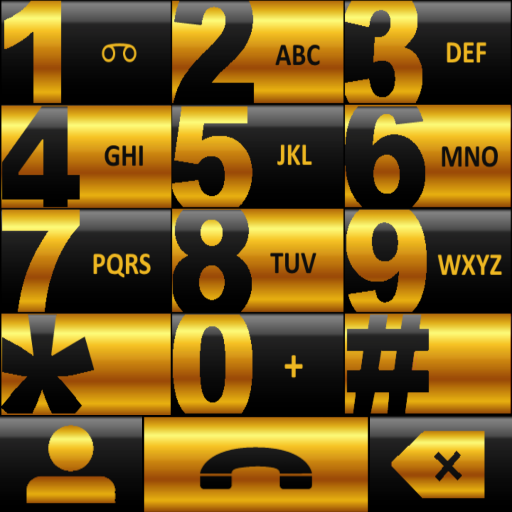 THEME CHESS GOLD EXDIALER icon