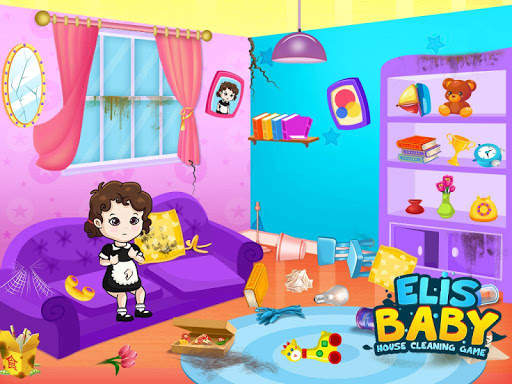 Baby Elis Home Cleaning Games screenshot 5