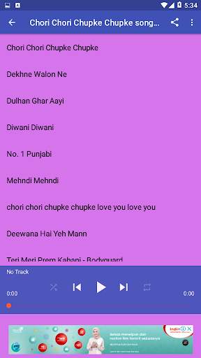Chori Chori Chupke Chupke Songs Music screenshot 3