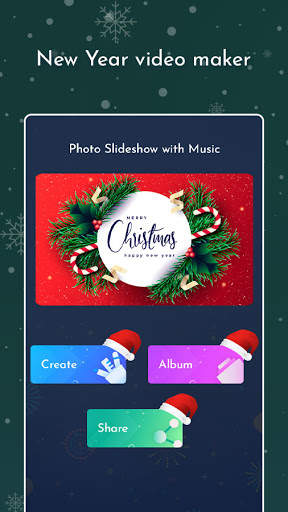 New Year Video Maker 2021 with Song screenshot 1