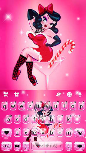 Candy Booty Sexy Girl Keyboard Theme screenshot 5