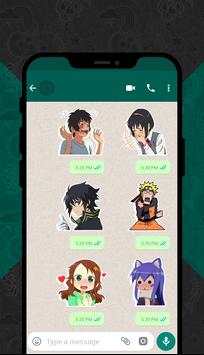 Anime Stickers for WhatsApp (WAStickerApps) screenshot 6