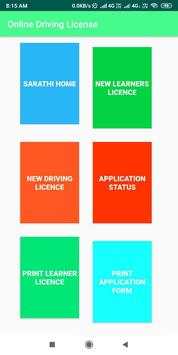 Online Driving Licence screenshot 4