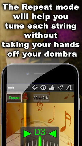 Chromatic Dombra Tuner screenshot 5