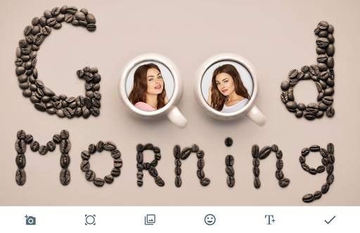Good Morning Photo Frames screenshot 1