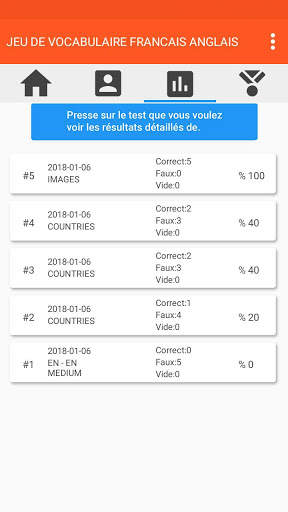 EVOG - Jeu De Vocabulaire Français Anglais screenshot 6