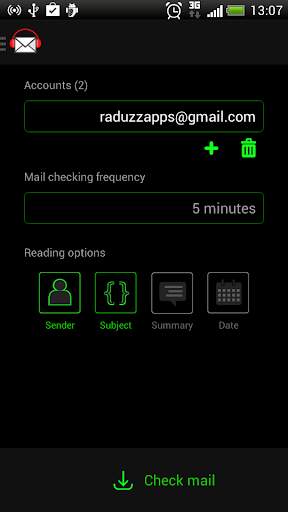 Mail Reader 3 تصوير الشاشة