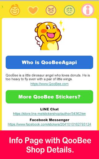 QooBee Agapi WAStickerApp screenshot 5