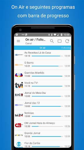 TV listings Portugal CisanaTV  screenshot 2