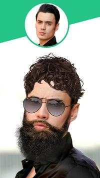 Man HairStyle Mustache Editor screenshot 1