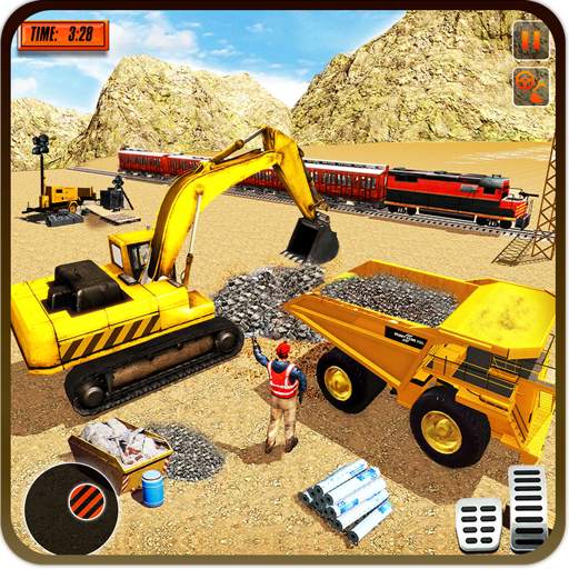 Heavy Machines Train Track Construction Simulator 1.6