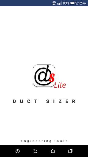 Duct Sizer - Lite screenshot 1