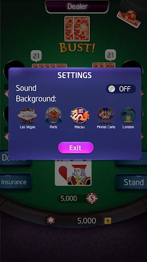 Blackjack Offline screenshot 3