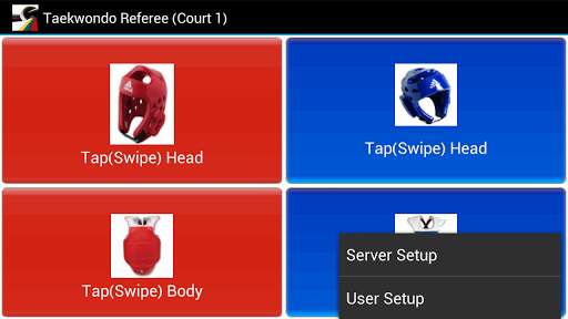 TKD Scoring WiFi Client screenshot 3
