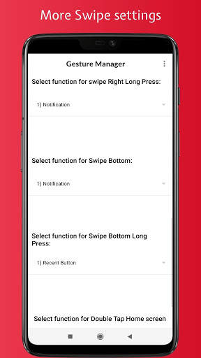 Gesture Manager 9 تصوير الشاشة