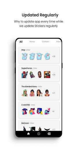 Stikkr - WhatsApp Stickers and Status Saver screenshot 2
