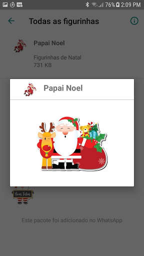 Figurinhas de Natal -   WAStickerApps screenshot 8