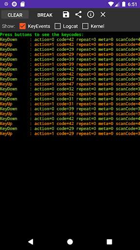 KeyEvent Display screenshot 2