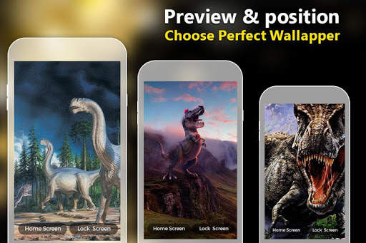 Dinosaur Live Wallpaper HD screenshot 3
