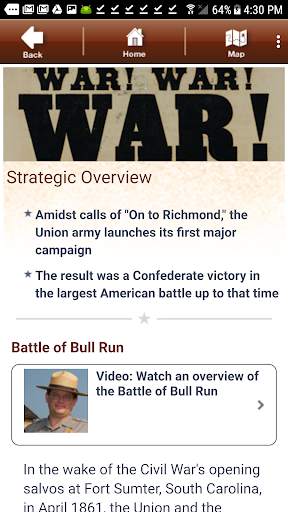 Bull Run Battle App screenshot 2