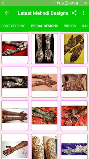 Latest Mehndi Designs(Offline) screenshot 4