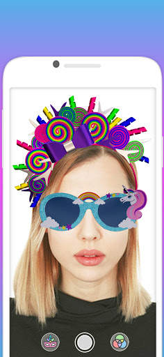 FaceCreator - selfie camera with 3d face masks screenshot 3