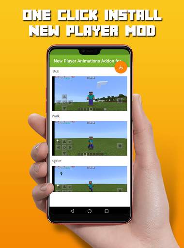 Player Animations Mod for MCPE screenshot 2