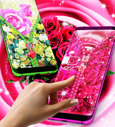 Roses zip locker скриншот 3
