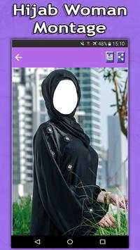 Hijab Woman Montage screenshot 5