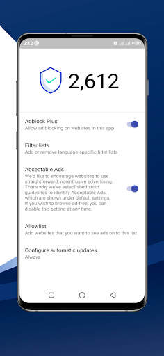 Adblock Fast Browser screenshot 5