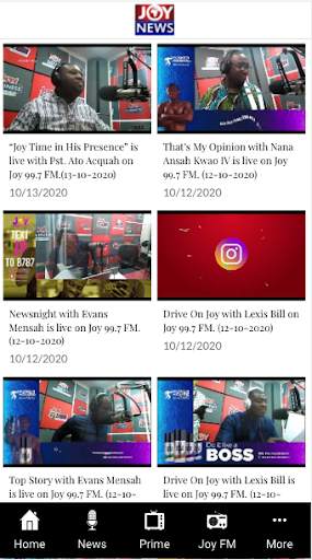 Joy News TV Ghana screenshot 2