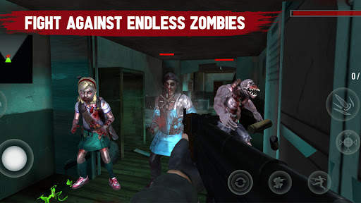 Zombie Survival FPS: Zombie Shooting Permainan Off screenshot 1
