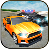 Gangster Vs Police Car: Chase Game icon
