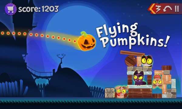 Angry Pumpkins Halloween screenshot 7