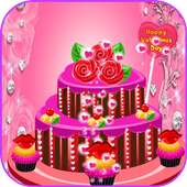 decoration birthday cake girls games logo