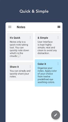Notepad Simple Notesonly screenshot 1