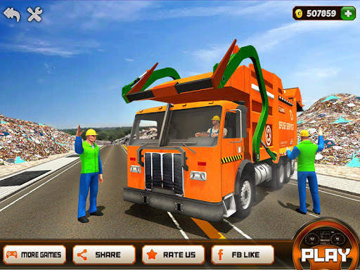 Garbage Truck Driving Simulator 2020 screenshot 6