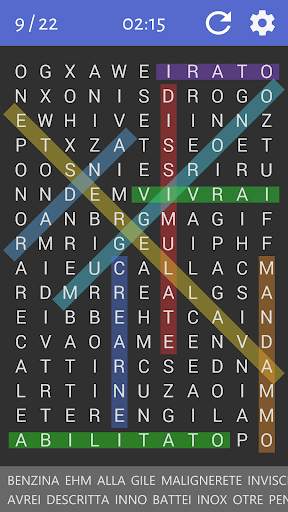Parole Intrecciate Crucipuzzle screenshot 2