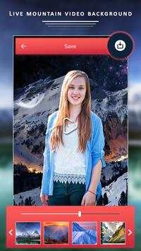 Live Mountain Video Photo Background Editor screenshot 2