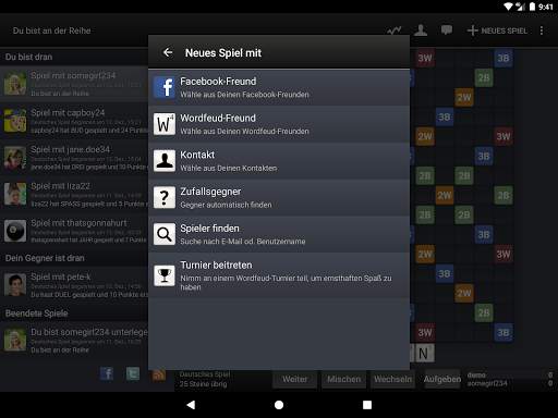 Wordfeud screenshot 3