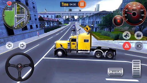 City Transporter Truck Driving Simulator screenshot 3