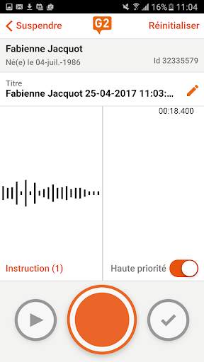 G2 Mobile – Digital Dictation screenshot 3