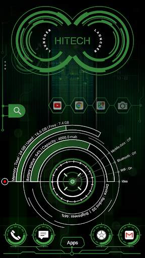 Hi Tech Launcher screenshot 3